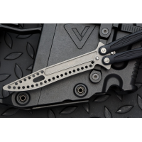 มีดบาลิซองสำหรับซ้อม Microtech Tachyon III Balisong Butterfly Trainer Knife (4.5" Apocalyptic Dull) 174-10AP