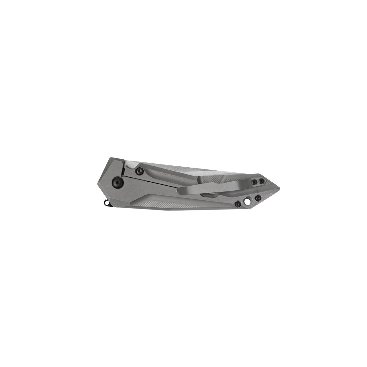 มีดพับ Zero Tolerance GTC 0055 Flipper Knife Titanium (3.75" Stonewash) ZT0055