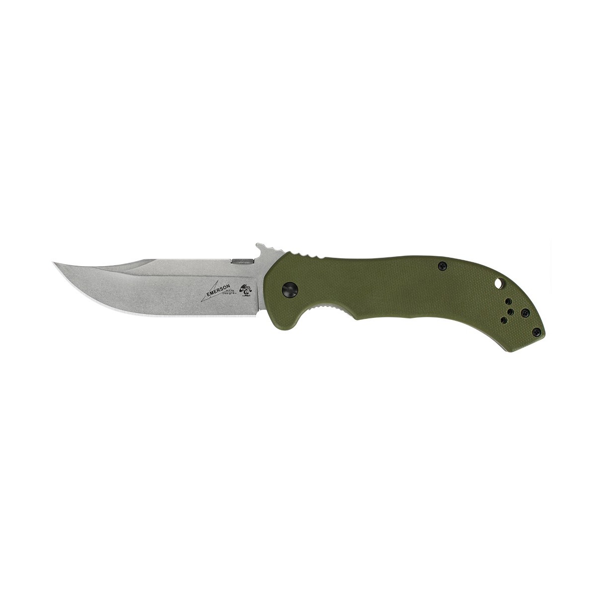 มีดพับ Kershaw CQC-10K Frame Lock Knife OD Green G-10 (3.5" Stonewash),6030