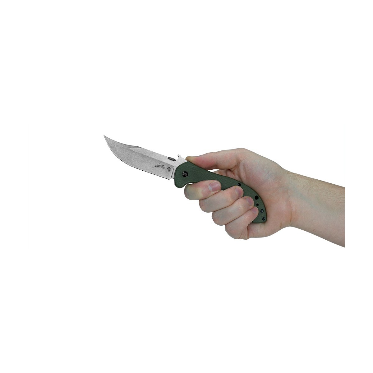 มีดพับ Kershaw CQC-10K Frame Lock Knife OD Green G-10 (3.5" Stonewash),6030