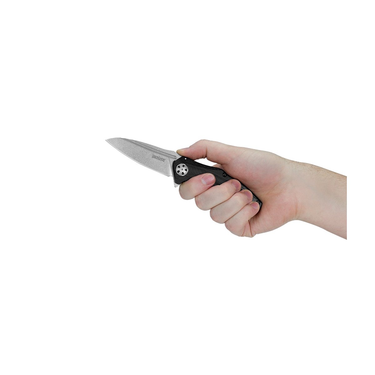 มีดพับ Kershaw Natrix A/O Sub-Frame Lock Knife Black G-10 (3.25" Stonewash),7007