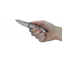 มีดพับ Kershaw Hinderer Agile Assisted Opening Knife (2.75" Stonewash),1558