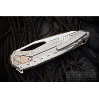 มีดพับ Microtech Sigil MK6 Frame Lock Tan Stonewash (196-10TA)