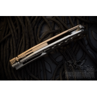 มีดพับ Microtech Sigil MK6 Frame Lock Tan Stonewash (196-10TA)