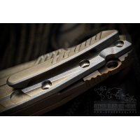 มีดพับ Microtech Sigil MK6 Frame Lock Tan Stonewash (196-10TA)