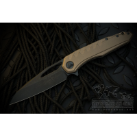 มีดพับ Microtech Sigil MK6 Frame Lock Tan DLC (196-1DLCTA)