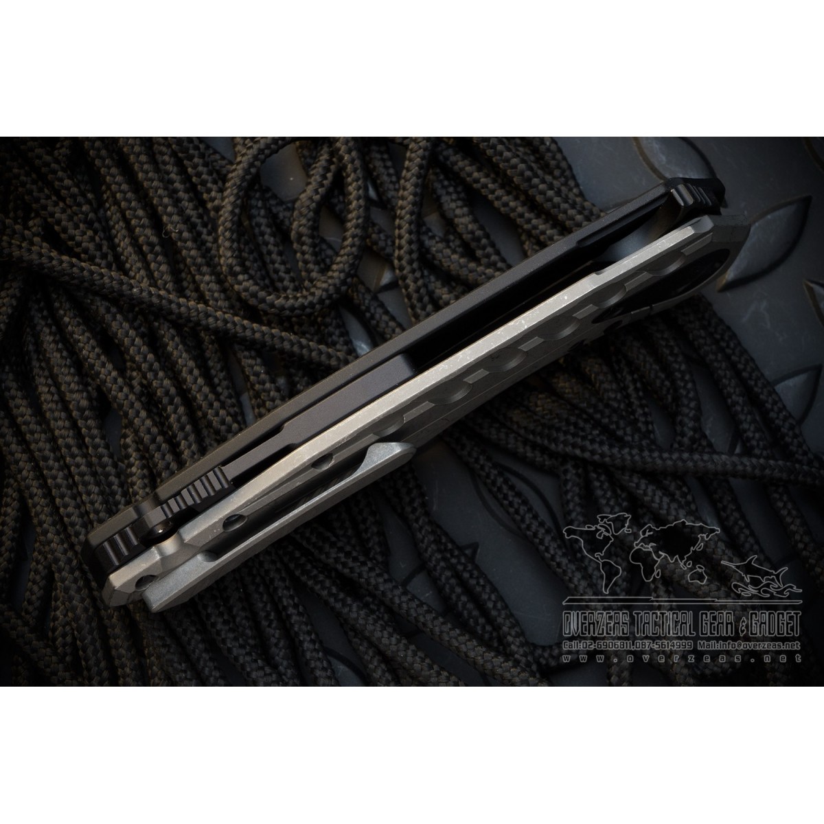 มีดพับ Microtech Sigil MK6 Frame Lock Black DLC (196-1DLC)