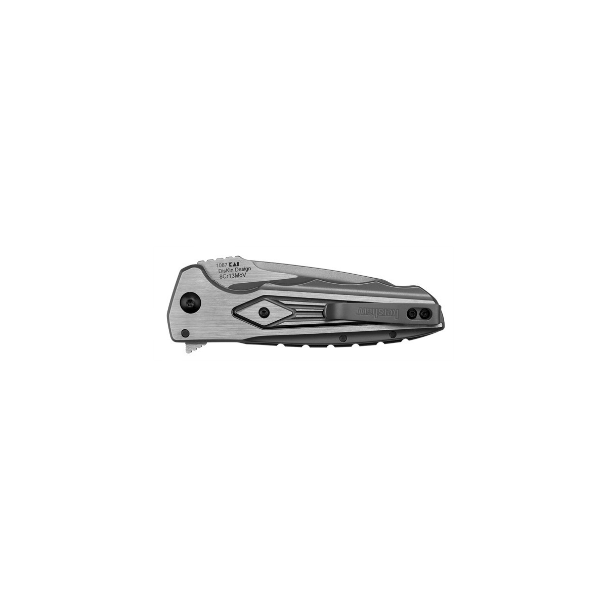 มีดพับ Kershaw Diskin Deadline Frame Lock Knife (3.25" Two-Tone),1087