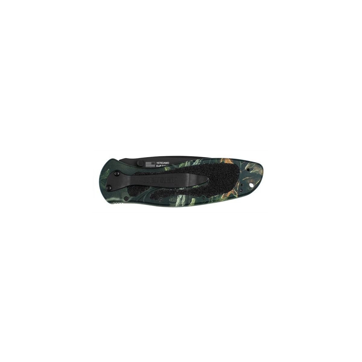 มีดพับ Kershaw Blur Assisted Opening Knife Camo (3.375" Black),1670CAMO