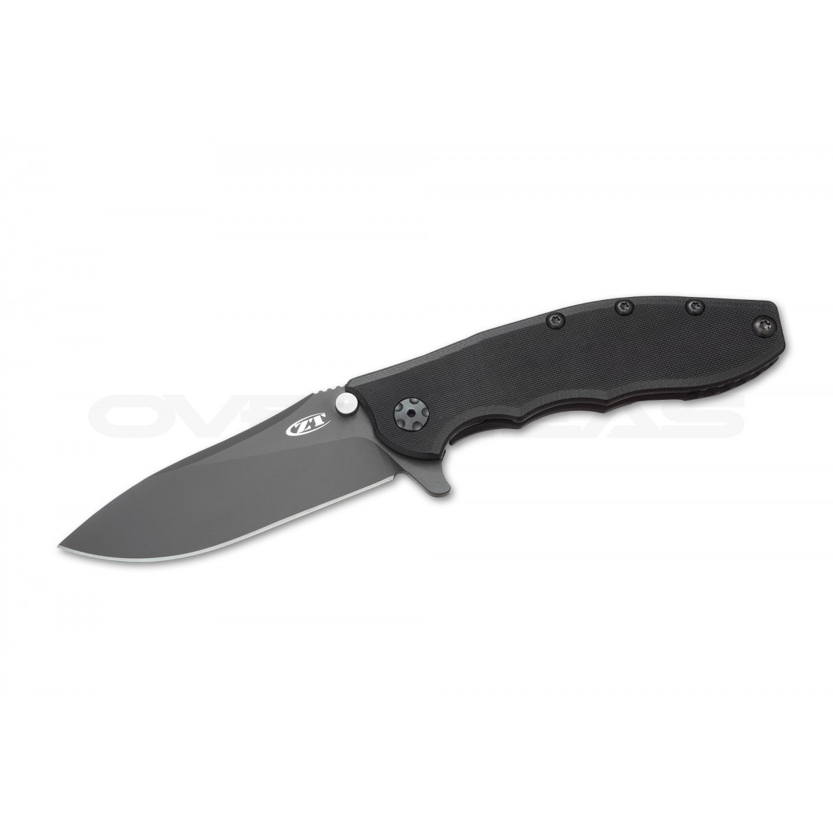 มีดพับ Zero Tolerance 0562BLK Hinderer Slicer Knife Black G-10 (3.5" Black) *Sprint Run*