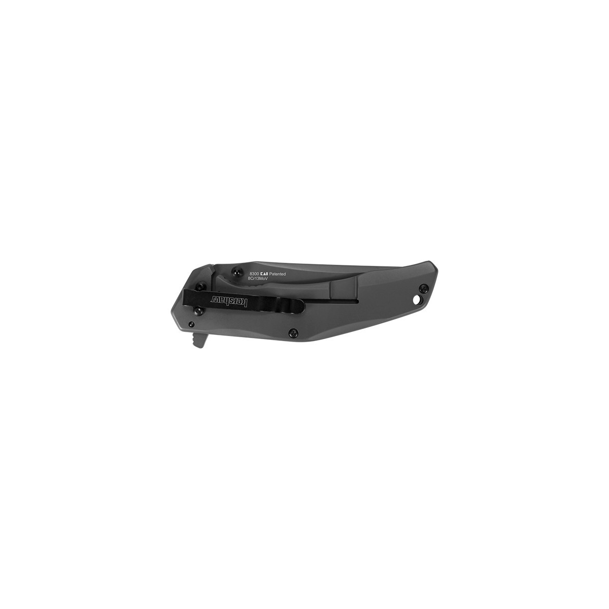 มีดพับ Kershaw Duojet A/O Frame Lock Knife Gray SS/Carbon Fiber (3.25" Gray),8300