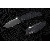 Zero Tolerance Model 0200 Folder 4" Plain Blade, Black G10 Handles