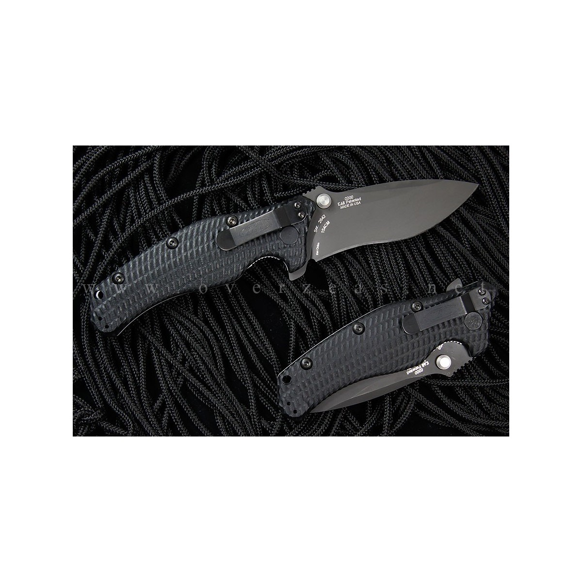 Zero Tolerance Model 0200 Folder 4" Plain Blade, Black G10 Handles