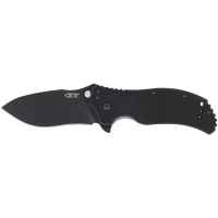 Zero Tolerance Model 0350 Assisted 3-1/4" S30V Plain Blade, Black G10 Handles