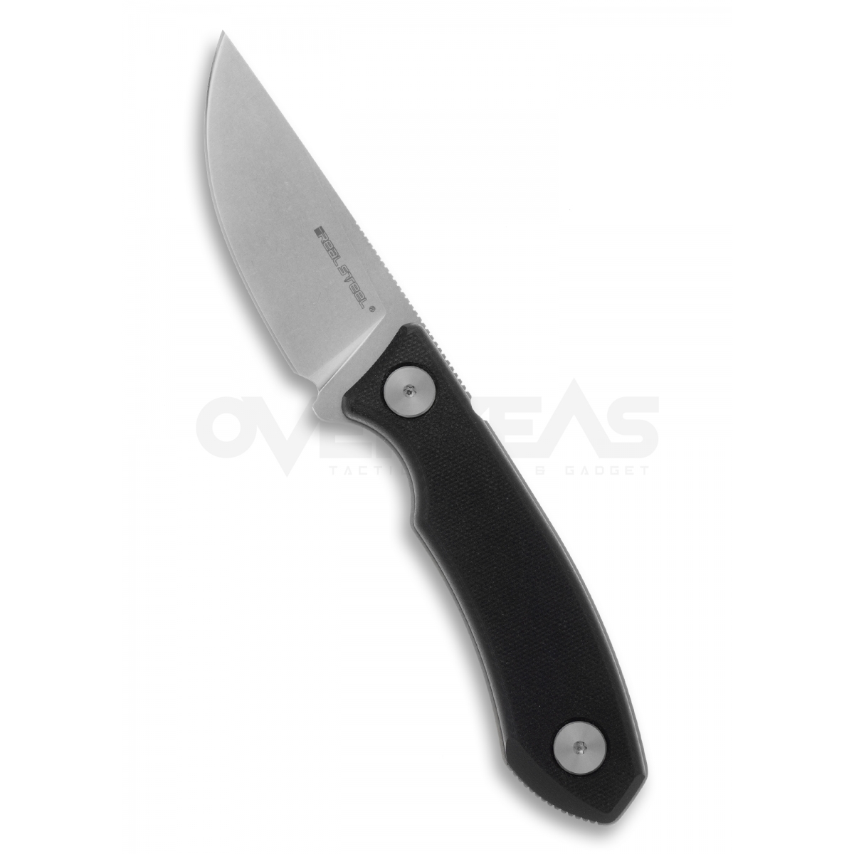 Real Steel Alieneck Hawkbill Fixed Blade Neck Knife (Stonewash)