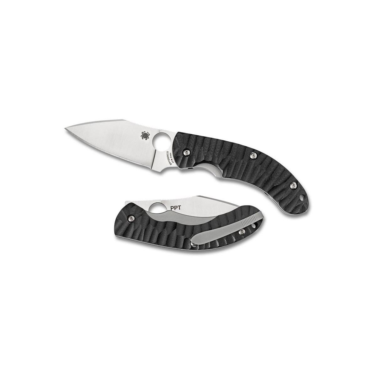 Spyderco Perrin PPT Folding Knife 3-5/32" S30V Blade, G10 Handles