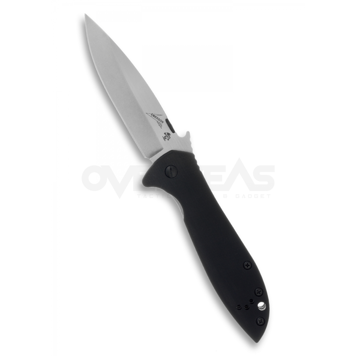 Kershaw Emerson CQC-4KXL Frame Lock Knife (8Cr13Mov 3.9" Stonewash),6055