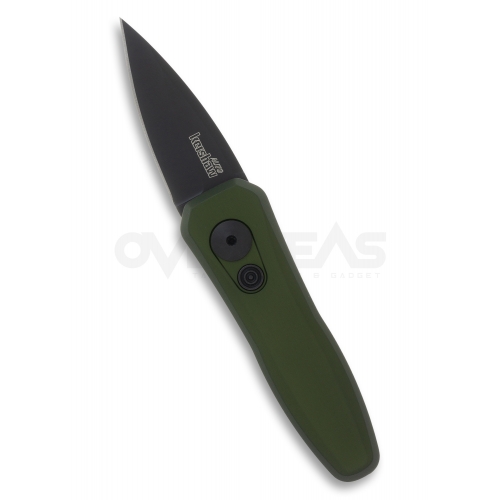 Kershaw Launch 4 CA Legal Automatic Knife OD Green (CPM-154CM 1.9" Black DLC),7500ODBLK