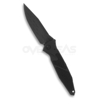 Marfione Custom Socom Elite Manual Knife Ray Skin Inlay (4" DLC Razorwire Damascus),360-MCK-SERW-DLC