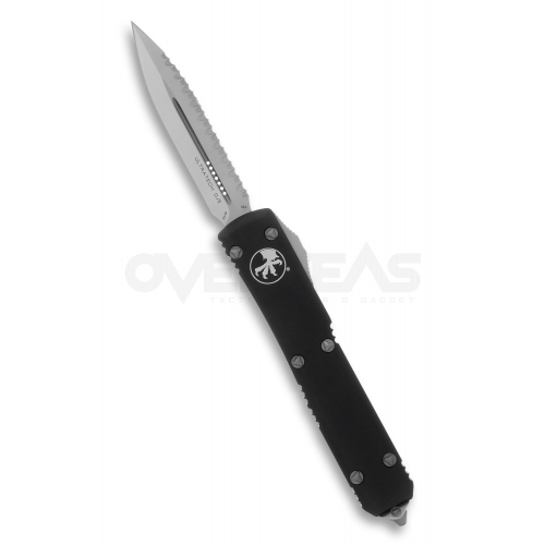 Microtech Ultratech D/E OTF Automatic Knife CC (CTS-204P 3.4" Full Serrated),122-6