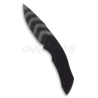 มีดออโต้ Kershaw Launch 1 Automatic Knife Aluminum Black (CPM-154CM 3.4" Tiger Strip),7100TS