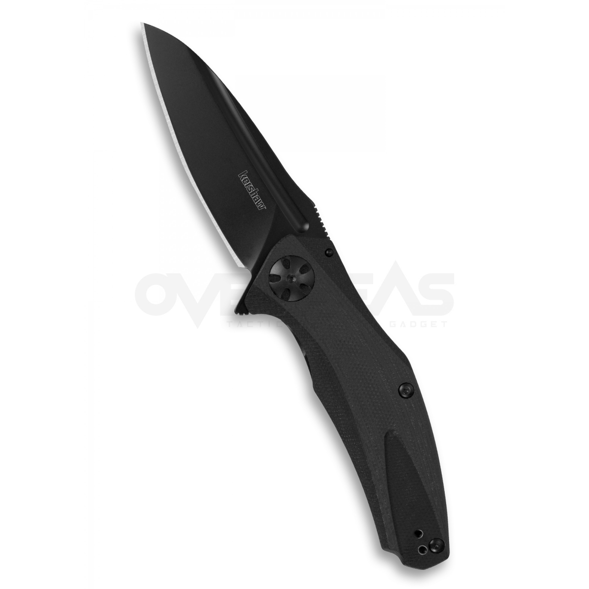 Kershaw Natrix Sub-Frame Lock Knife Black G-10 (3.25" Black),7007BLK