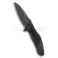 Kershaw Natrix Sub-Frame Lock Knife Blue G-10/Carbon Fiber (3.25" Gray),7007CF