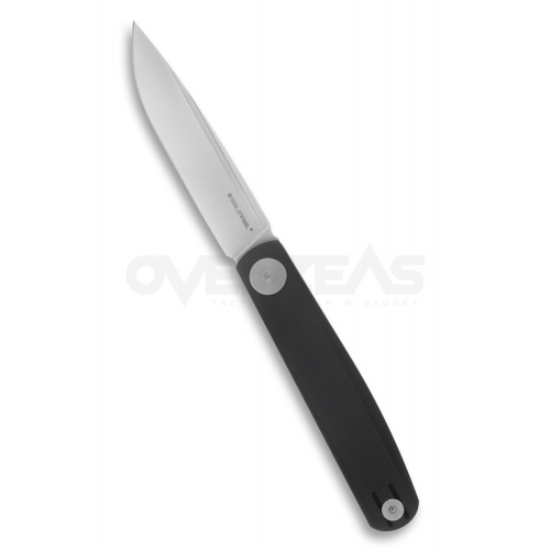 Real Steel "G-Slip" by Ostap Hel Slipjoint Black G-10 (VG-10 3.5" Satin),7841