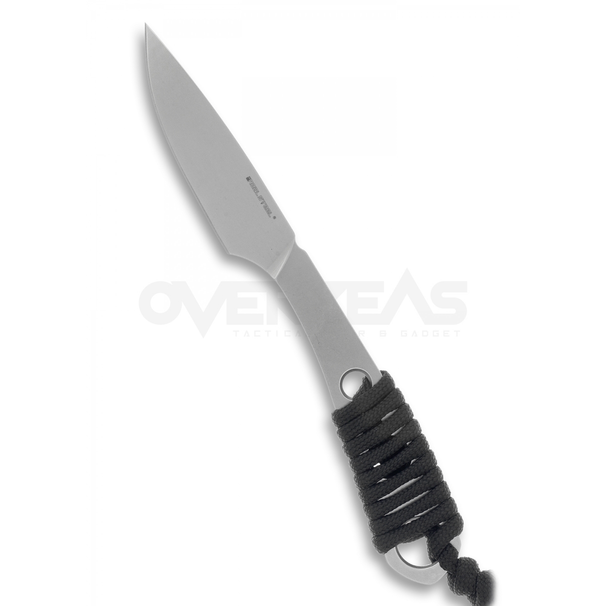 Real Steel Alieneck Hawkbill Fixed Blade Neck Knife (Stonewash)