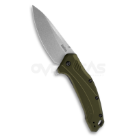 Kershaw Link Drop Point Knife OD Aluminum (CPM-210CV 3.25" Stonewash),1776OLSW