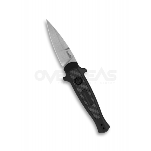 Kershaw Launch 12 Mini Stiletto Automatic Knife (CPM-154CM 2.5" Stonewash),7125