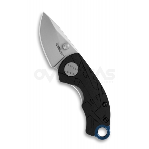 มีดพับ Kershaw Anso Aftereffect Liner Lock Knife Black FRN (8Cr13Mov 1.70" Bead Blast),1180