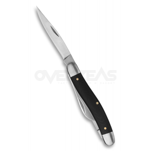 มีดพับ Kershaw Brandywine Slip Joint Knife Black G-10 (7Cr13Mov 2.6" Satin),4382