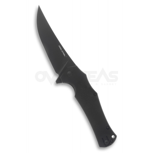 Real Steel Archangel Chad Los Banos Design Micarta Handle (D2 3.9" Black),7252