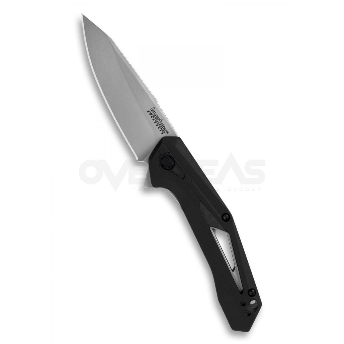 มีดพับ Kershaw Airlock Assisted Opening Knife Black FRN (4Cr13Mov 3" Bead Blast),1385