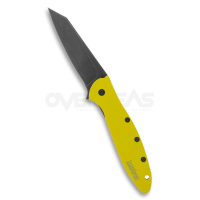Kershaw Random Leek Assisted Opening Knife Yellow Cerakote (CPM-S30V 3.0" Blackwash),1660YLBW *SPRINTRUN*