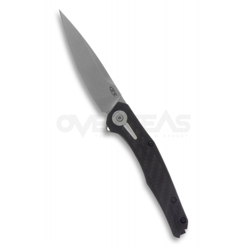 Zero Tolerance 0707 Frame Lock Knife Carbon Fiber (CPM-20CV 3.5" Stonewash 20CV),ZT0707