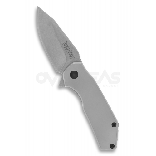 Kershaw Valve Assisted Opening Flipper SS Handles (4Cr13Mov 3.25" Bead Blast),1375