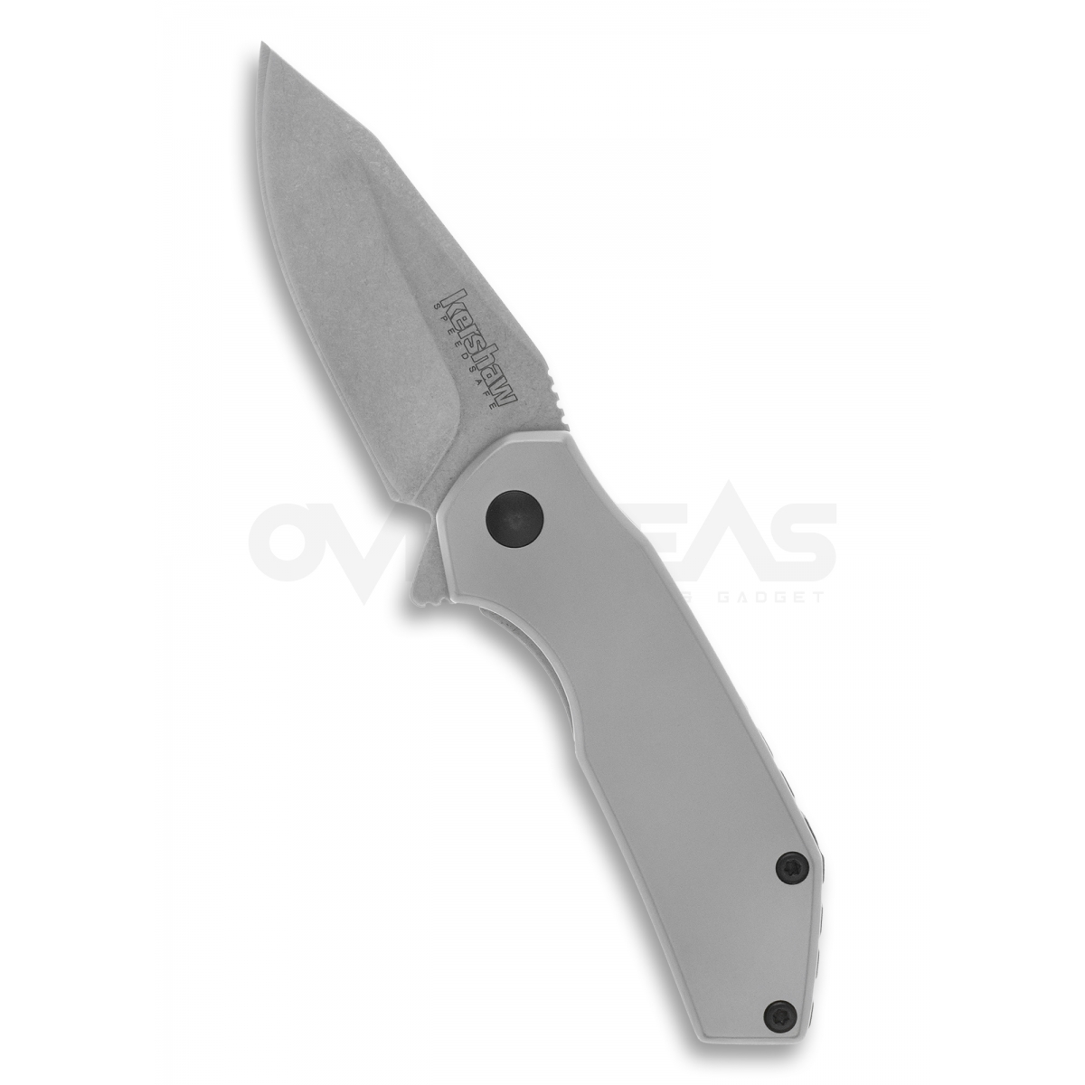 มีดพับ Kershaw Valve Assisted Opening Flipper SS Handles (4Cr13Mov 3.25" Bead Blast),1375