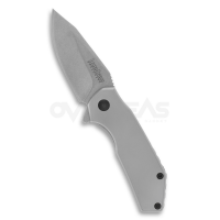 Kershaw Valve Assisted Opening Flipper SS Handles (4Cr13Mov 3.25" Bead Blast),1375