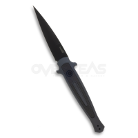 Kershaw Launch 8 Stiletto Automatic Knife Gray/CF (CPM-154 3.5" Black),7150GRYBLK