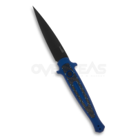 มีดออโต้ Kershaw Launch 8 Stiletto Automatic Knife Blue/CF (CPM-154 3.5" Black),7150BLUBLK *SPRINT-RUN*