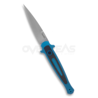 Kershaw Launch 8 Stiletto Automatic Knife Teal/CF (CPM-154 3.5" Stonewash),7150TEALSW *SPRINT-RUN*