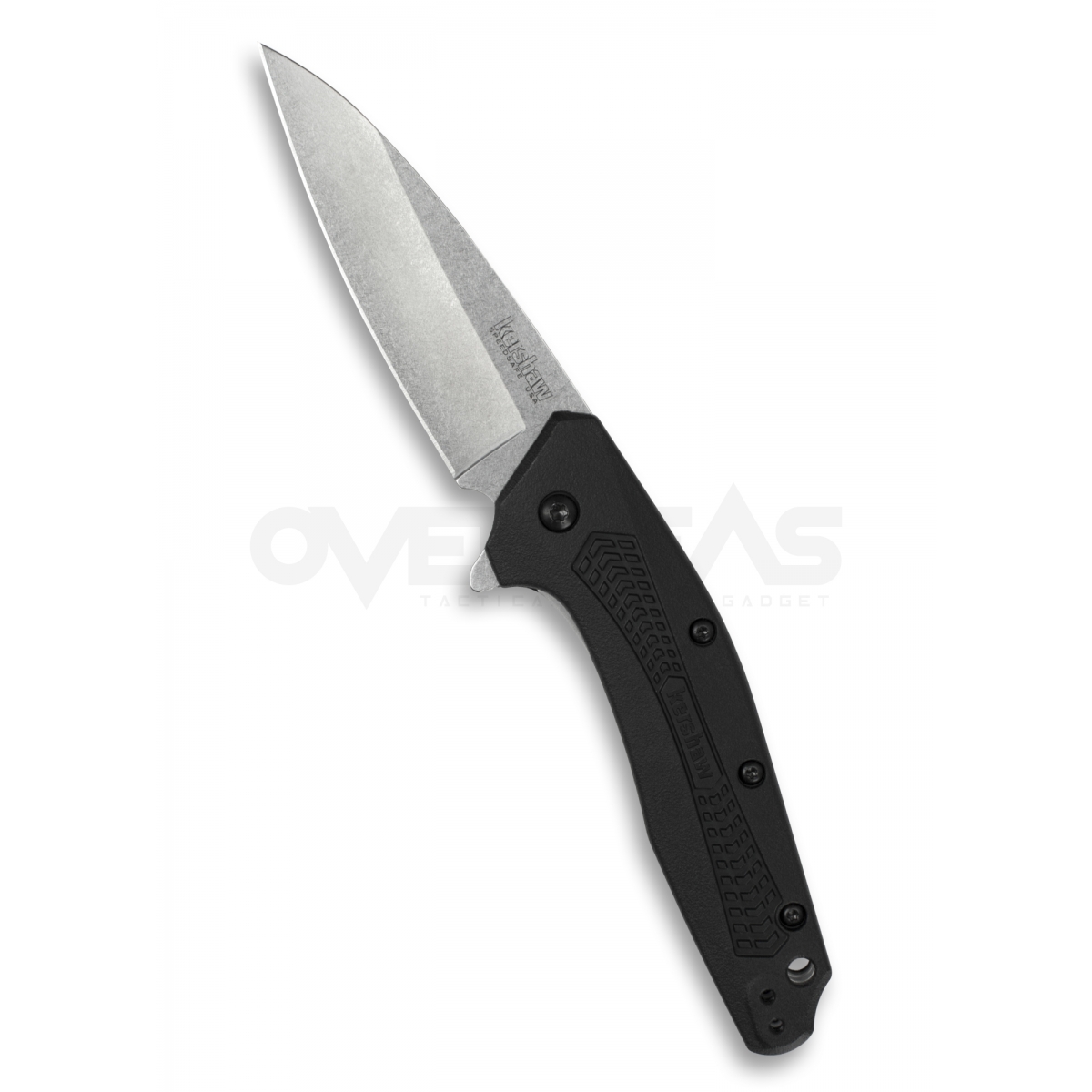 มีดพับ Kershaw Dividend Assisted Opening Knife Black GFN (420HC 3.0" Stonewash),1812