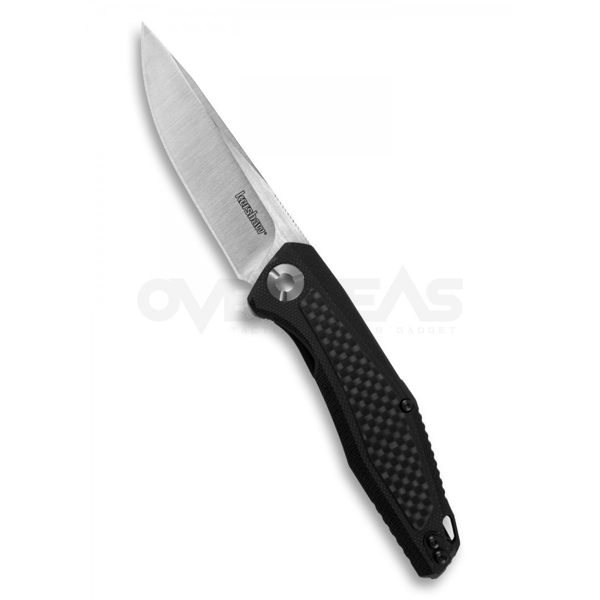 มีดพับ Kershaw Sinkevich Atmos Liner Lock Knife Black G-10/Carbon Fiber (8Cr13Mov 3.0" Satin),4037