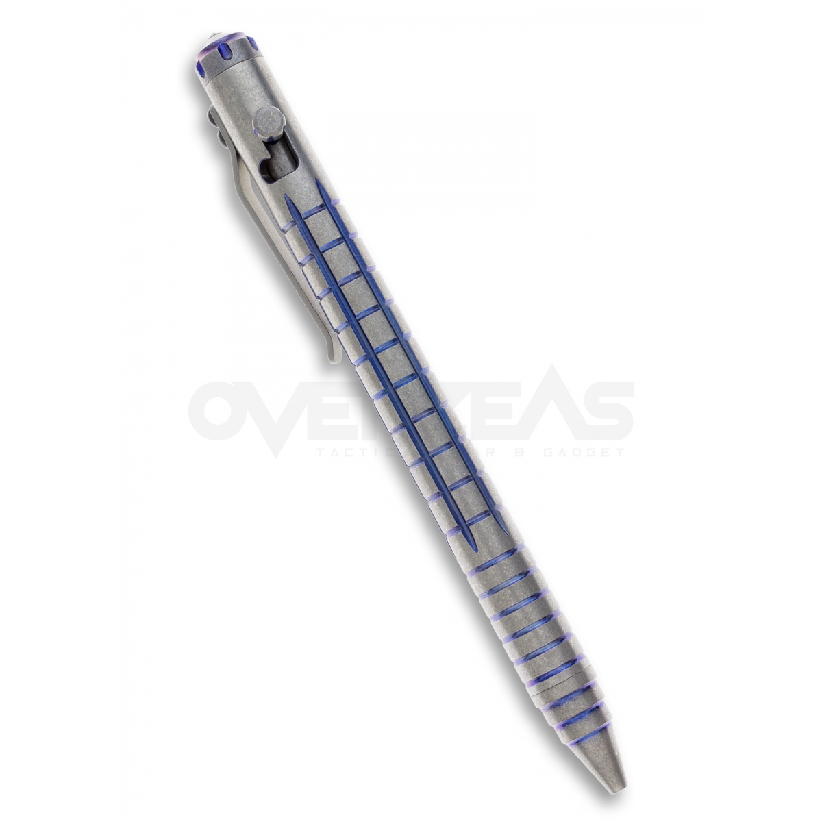 TITANER Thunder Bolt Titanium Pen Stonewash Anodize,TP-09-T