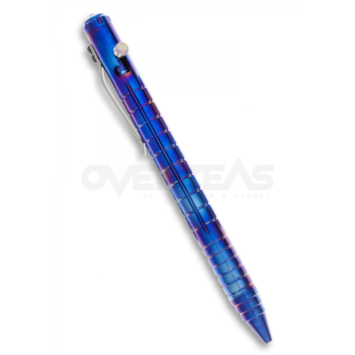 TITANER Thunder Bolt Titanium Pen Torch Blue Aodize,TP-09-A