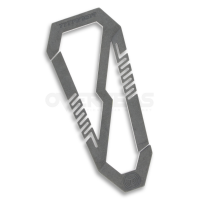 พวงกุญแจ TITANER Two-Way Titanium Carabiner (Stinewash),TC-03