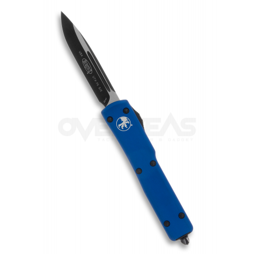 Microtech UTX-70 S/E OTF Automatic Knife Blue (2.4" CTS-XHP Two-Tone),148-1BL