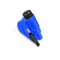 resqme® Car Escape Tool, Seatbelt Cutter / Window Breaker,(Blue)